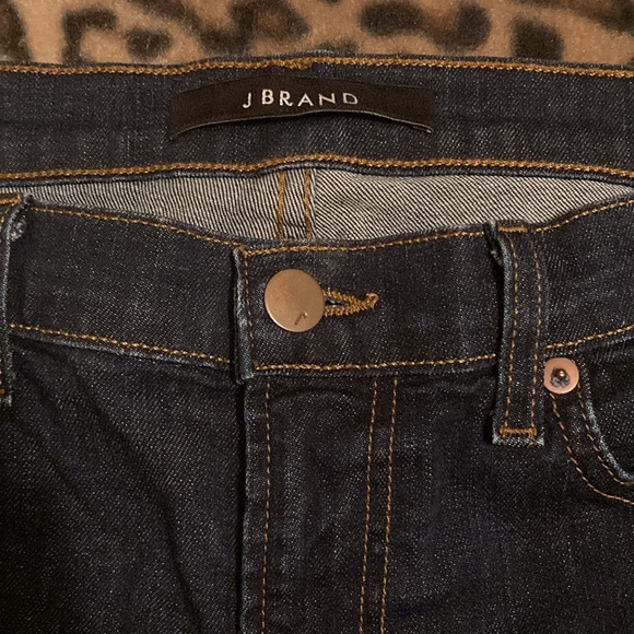 2 for $50 J BRAND Jeans “PURE” Skinny Leg Jeans Women’s Size 29 Dark Indigo Wash - Picture 2 of 13